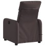 Sillón de masaje reclinable de tela marrón oscuro de , Sillones - Ref: Foro24-374179, Precio: 228,74 €, Descuento: %
