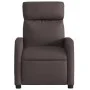 Dark Brown Fabric Reclining Massage Chair by , Armchairs - Ref: Foro24-374179, Price: 224,88 €, Discount: %