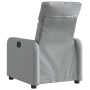 Electric recliner light gray fabric by , Armchairs - Ref: Foro24-3206681, Price: 220,23 €, Discount: %