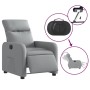 Electric recliner light gray fabric by , Armchairs - Ref: Foro24-3206681, Price: 220,23 €, Discount: %