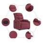 Red fabric liftable recliner armchair by , Armchairs - Ref: Foro24-3206648, Price: 302,39 €, Discount: %