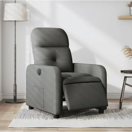 Power-Liegestuhl aus dunkelgrauem Stoff von , Sessel - Ref: Foro24-3206778, Preis: 235,36 €, Rabatt: %