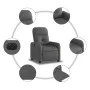 Power-Liegestuhl aus dunkelgrauem Stoff von , Sessel - Ref: Foro24-3206778, Preis: 235,36 €, Rabatt: %