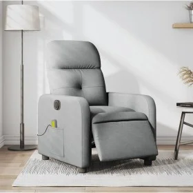 Elektrischer Massagesessel aus hellgrauem Stoff von , Sessel - Ref: Foro24-3206786, Preis: 251,06 €, Rabatt: %