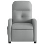 Sillón reclinable de masaje eléctrico tela gris claro de , Sillones - Ref: Foro24-3206786, Precio: 246,54 €, Descuento: %