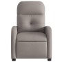 Taupe gray fabric electric recliner by , Armchairs - Ref: Foro24-3206784, Price: 229,96 €, Discount: %