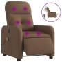 Elektrischer Massagesessel aus braunem Stoff von , Sessel - Ref: Foro24-3206790, Preis: 264,30 €, Rabatt: %