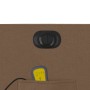 Elektrischer Massagesessel aus braunem Stoff von , Sessel - Ref: Foro24-3206790, Preis: 264,30 €, Rabatt: %