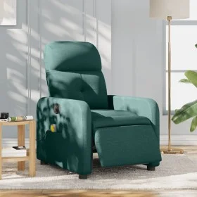 Elektrischer Massagesessel aus dunkelgrünem Stoff von , Sessel - Ref: Foro24-3206792, Preis: 254,28 €, Rabatt: %