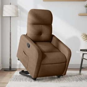 Brown Fabric Liftable Recliner by , Armchairs - Ref: Foro24-3206799, Price: 271,12 €, Discount: %