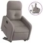 Liftable recliner taupe gray fabric by , Armchairs - Ref: Foro24-3206802, Price: 270,40 €, Discount: %