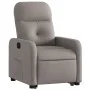 Liftable recliner taupe gray fabric by , Armchairs - Ref: Foro24-3206802, Price: 270,40 €, Discount: %