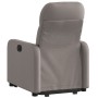 Liftable recliner taupe gray fabric by , Armchairs - Ref: Foro24-3206802, Price: 253,16 €, Discount: %