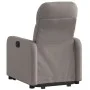 Liftable recliner taupe gray fabric by , Armchairs - Ref: Foro24-3206802, Price: 270,40 €, Discount: %