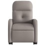 Liftable recliner taupe gray fabric by , Armchairs - Ref: Foro24-3206802, Price: 253,16 €, Discount: %