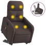 Liegender Fußmassagesessel aus dunkelbraunem Stoff von , Sessel - Ref: Foro24-3206809, Preis: 274,91 €, Rabatt: %