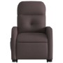 Liegender Fußmassagesessel aus dunkelbraunem Stoff von , Sessel - Ref: Foro24-3206809, Preis: 269,64 €, Rabatt: %