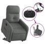 Sillón eléctrico reclinable elevable de tela gris oscuro de , Sillones - Ref: Foro24-3206814, Precio: 294,27 €, Descuento: %