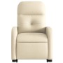Elektrisch anhebbarer Liegestuhl aus cremefarbenem Stoff von , Sessel - Ref: Foro24-3206821, Preis: 310,50 €, Rabatt: %