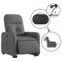 Liftable reclining electric massage chair dark gray fabric by , Armchairs - Ref: Foro24-3206823, Price: 299,33 €, Discount: %