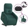 Elektrischer Massagesessel mit verstellbarer Liege, dunkelgrüner Stoff von , Sessel - Ref: Foro24-3206828, Preis: 338,01 €, R...