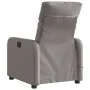 Sillón reclinable de masaje eléctrico tela gris taupe de , Sillones - Ref: Foro24-3206697, Precio: 254,57 €, Descuento: %