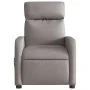 Sillón reclinable de masaje eléctrico tela gris taupe de , Sillones - Ref: Foro24-3206697, Precio: 254,57 €, Descuento: %