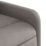 Sillón reclinable de masaje eléctrico tela gris taupe de , Sillones - Ref: Foro24-3206697, Precio: 254,57 €, Descuento: %