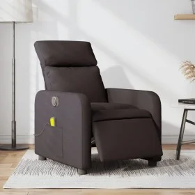Elektrischer Massagesessel aus dunkelbraunem Stoff von , Sessel - Ref: Foro24-3206695, Preis: 272,52 €, Rabatt: %