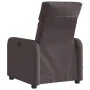Sillón reclinable de masaje eléctrico tela marrón oscuro de , Sillones - Ref: Foro24-3206695, Precio: 272,44 €, Descuento: %