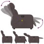 Elektrischer Massagesessel aus dunkelbraunem Stoff von , Sessel - Ref: Foro24-3206695, Preis: 267,29 €, Rabatt: %