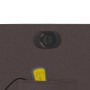 Elektrischer Massagesessel aus dunkelbraunem Stoff von , Sessel - Ref: Foro24-3206695, Preis: 267,29 €, Rabatt: %
