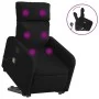 Sillón reclinable de masaje elevable tela negro de , Sillones - Ref: Foro24-3206710, Precio: 288,11 €, Descuento: %