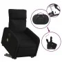 Sillón reclinable de masaje elevable tela negro de , Sillones - Ref: Foro24-3206710, Precio: 288,11 €, Descuento: %