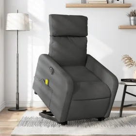 Anhebbarer elektrischer Massagesessel aus dunkelgrauem Stoff von , Sessel - Ref: Foro24-3206727, Preis: 350,27 €, Rabatt: %