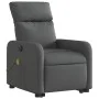 Sillón de masaje eléctrico reclinable elevable tela gris oscuro de , Sillones - Ref: Foro24-3206727, Precio: 350,02 €, Descue...