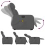 Liftable reclining electric massage chair dark gray fabric by , Armchairs - Ref: Foro24-3206727, Price: 332,92 €, Discount: %