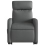 Liftable reclining electric massage chair dark gray fabric by , Armchairs - Ref: Foro24-3206727, Price: 332,92 €, Discount: %