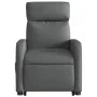 Sillón de masaje eléctrico reclinable elevable tela gris oscuro de , Sillones - Ref: Foro24-3206727, Precio: 350,02 €, Descue...