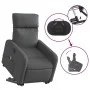 Sillón de masaje eléctrico reclinable elevable tela gris oscuro de , Sillones - Ref: Foro24-3206727, Precio: 350,02 €, Descue...