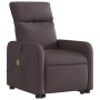 Elektrischer, verstellbarer Massagesessel aus dunkelbraunem Stoff von , Sessel - Ref: Foro24-3206731, Preis: 331,70 €, Rabatt: %