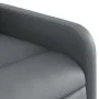 Sillón reclinable eléctrico de cuero sintético gris de , Sillones - Ref: Foro24-3206738, Precio: 239,76 €, Descuento: %