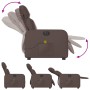 Sillón de masaje reclinable eléctrico cuero sintético marrón de , Sillones - Ref: Foro24-3206744, Precio: 240,94 €