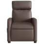 Sillón de masaje reclinable eléctrico cuero sintético marrón de , Sillones - Ref: Foro24-3206744, Precio: 240,94 €