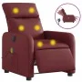 Red Artificial Leather Reclining Massage Chair by , Armchairs - Ref: Foro24-3206746, Price: 283,12 €, Discount: %