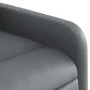 Sillón reclinable elevable cuero artificial gris de , Sillones - Ref: Foro24-3206752, Precio: 272,27 €, Descuento: %