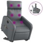 Grauer Fußmassagesessel aus Kunstleder von , Sessel - Ref: Foro24-3206759, Preis: 282,75 €, Rabatt: %