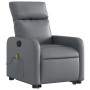 Grauer Fußmassagesessel aus Kunstleder von , Sessel - Ref: Foro24-3206759, Preis: 282,75 €, Rabatt: %