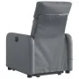 Gray Artificial Leather Foot Massage Recliner by , Armchairs - Ref: Foro24-3206759, Price: 290,27 €, Discount: %