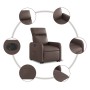 Brown Faux Leather Power Lift Recliner by , Armchairs - Ref: Foro24-3206765, Price: 298,91 €, Discount: %